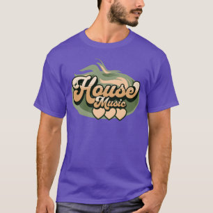 T-shirt MAISON MUSIQUE Maison Musique Chauffage Terre Gree