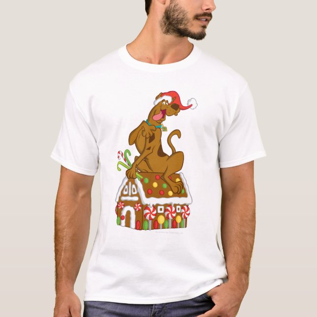 T-shirt Maison Scooby et Gingerbread (Devant)