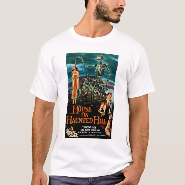 T-shirt Maison sur Haunted Hill (1959) (Devant)