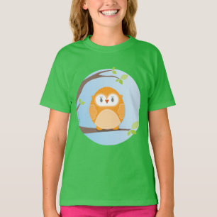 T-shirt MAISON SWEET HOME :: Chouette dans un arbre 4