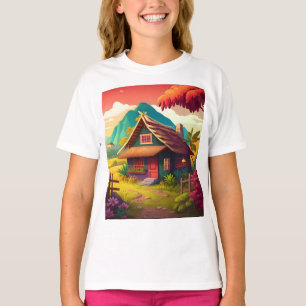 T-shirt Maison traditionnelle philippine-36543