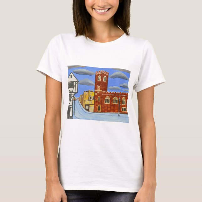 T-shirt Maison Tudor à Exeter (Devant)