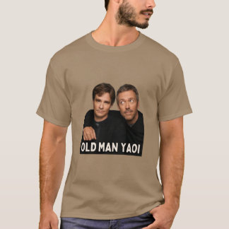 T-shirt maison wilson vieil homme yaoi rétro