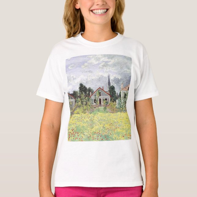 T-shirt Maisons à Argenteuil Claude Monet (Devant)