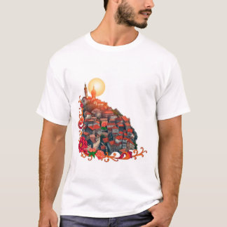 T-shirt Maisons aux fenêtres éclatantes