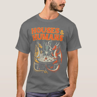 T-shirt Maisons de jeu Humains Drôle Parodie RPG Gamer Hom