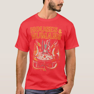 T-shirt Maisons de jeu Humains Drôle Parodie Rpg Gamer Hom
