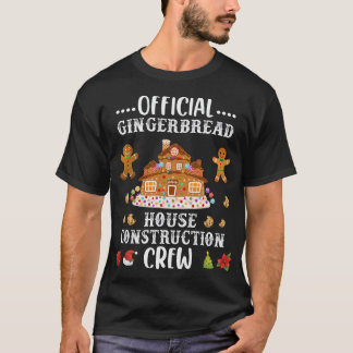 T-shirt Maisons de pain d'épice officielles Construction G