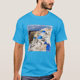 T-shirt Maisons grecques traditionnelles