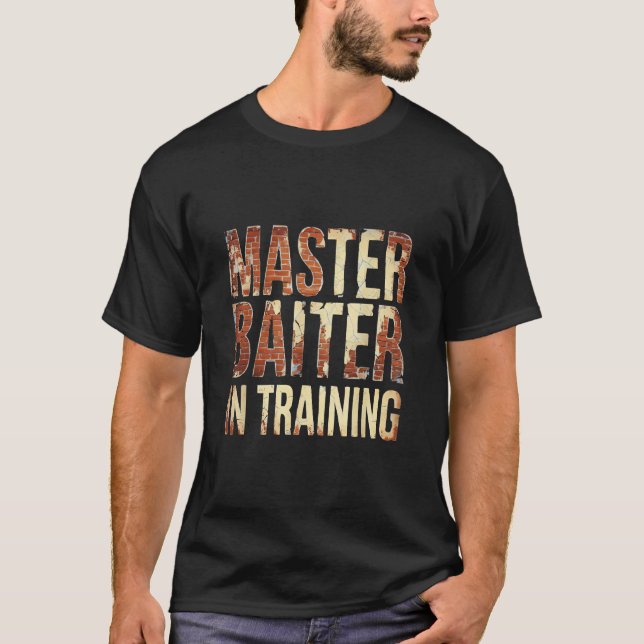 T-shirt Maître Appâteur En Formation  Pêche (Devant)