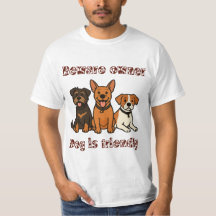 Maitre chien est amical | Drôle amateur de chien