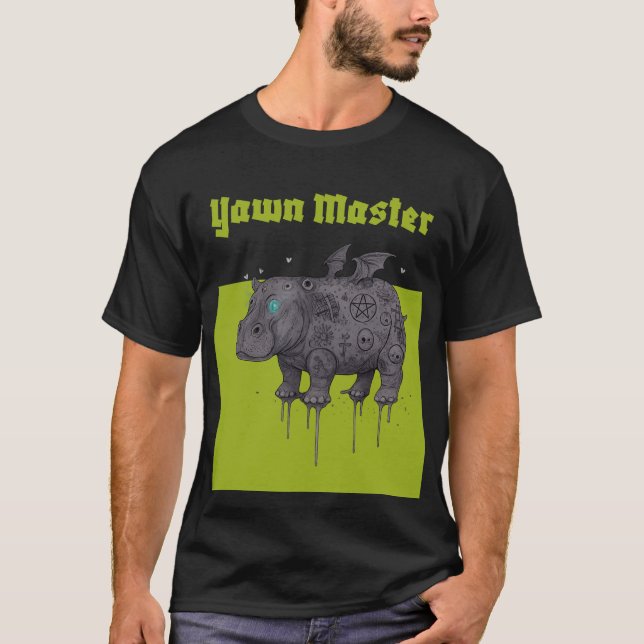 T-shirt Maître de bâillement (Devant)