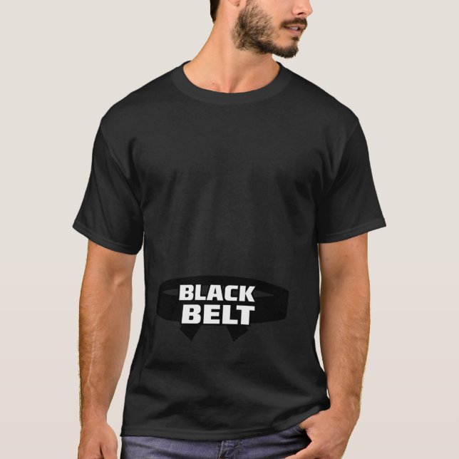 T-shirt Maître de ceinture noire (Devant)