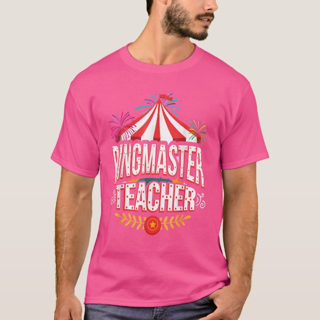 T-shirt Maître de cérémonie Professeur Cirque Carnaval Ren (Devant)