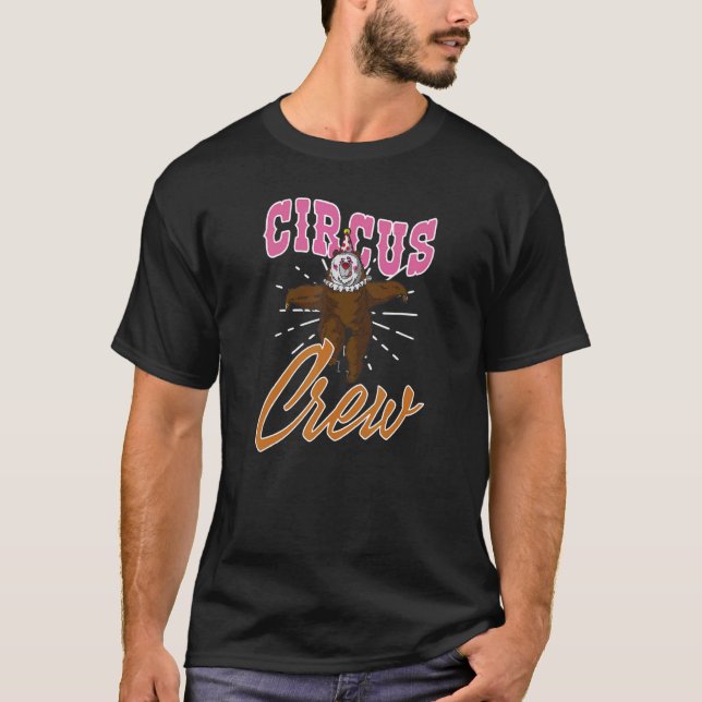T-shirt Maître de cirque de l'équipe du cirque (Devant)