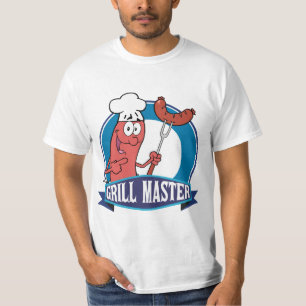 T-shirt Maître de gril de saucisse