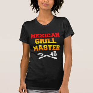 T-shirt Maître de grillades mexicain (ON DARK)