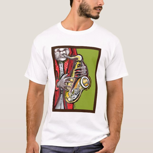 T-shirt ** Maître de jazz ** (Devant)