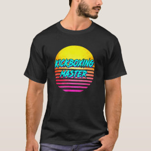 T-shirt Maître de kickboxing rétro des années 1980
