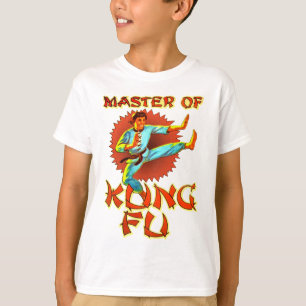 T-shirt Maître de Kung Fu, Chemise rétro