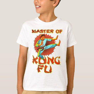 T-shirt Maître de Kung Fu, Chemise rétro