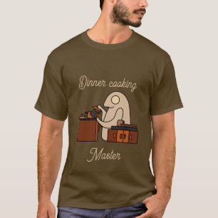 T-shirt Maître de la cuisine du dîner