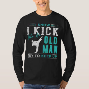 T-shirt Maître de la Sagesse de Taekwondo : Continuez avec