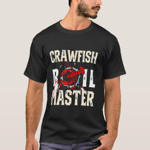 T-shirt Maître de l'ébullition d'écrevisses Festival de fr