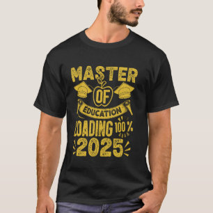 T-shirt MAÎTRE DE L'ÉDUCATION CHARGEMENT 100 2025 Maîtris