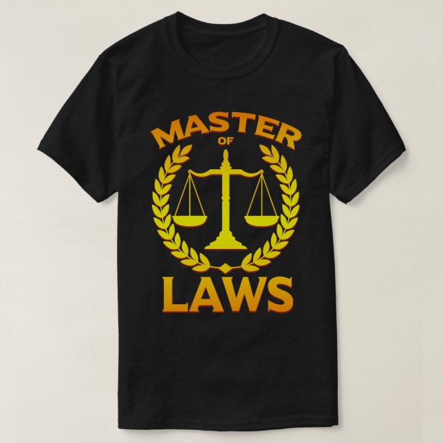 T-shirt Maître de lois (Design devant)