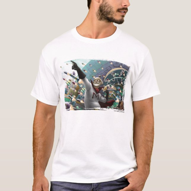 T-shirt Maître de Micromajig (lumière) (Devant)
