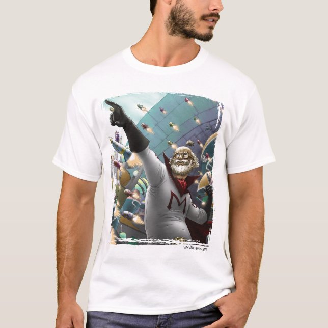 T-shirt Maître de Micromajig (lumière) (Devant)