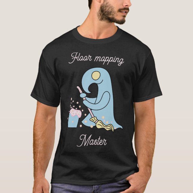 T-shirt Maître de nettoyage de sol (Devant)