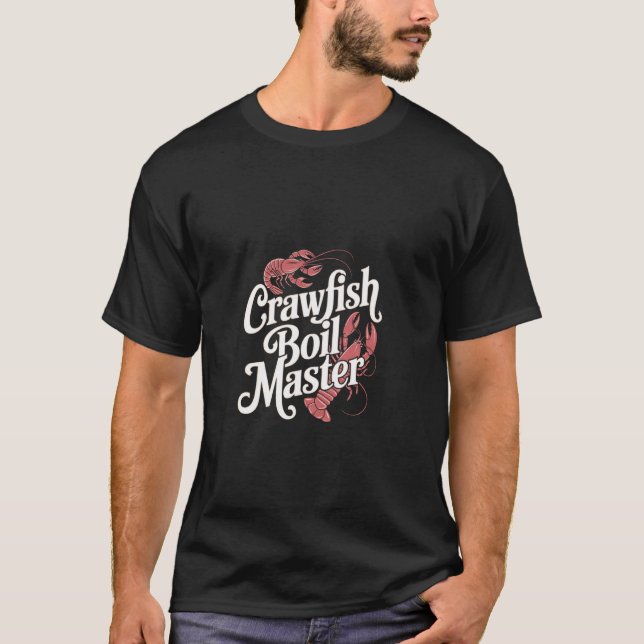 T-shirt Maître d'ébullition d'écrevisses Fruits de mer Cui (Devant)