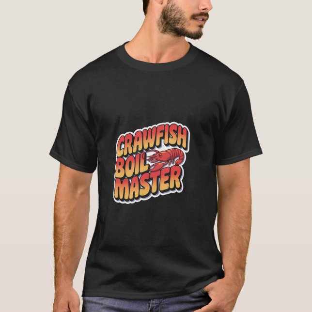 T-shirt Maître d'ébullition d'écrevisses Fruits de mer Cui (Devant)