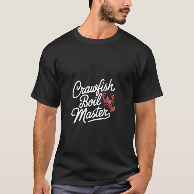 T-shirt Maître d'ébullition d'écrevisses Fruits de mer Cui (Devant)