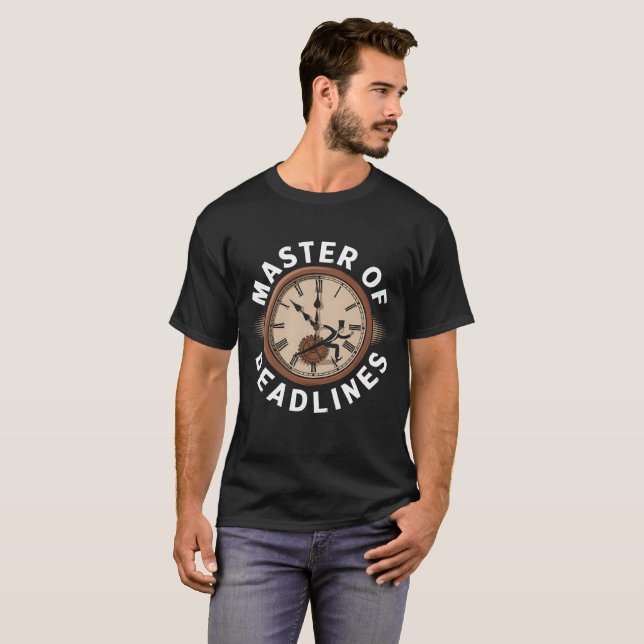 T-shirt Maître des échéances (Devant entier)