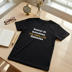 T-shirt Maître des Moments Heureux de l'École à Petit Cale