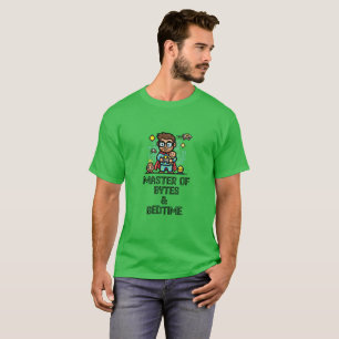 T-shirt Maître des Octets et Papa Geek de l'Heure du Couch