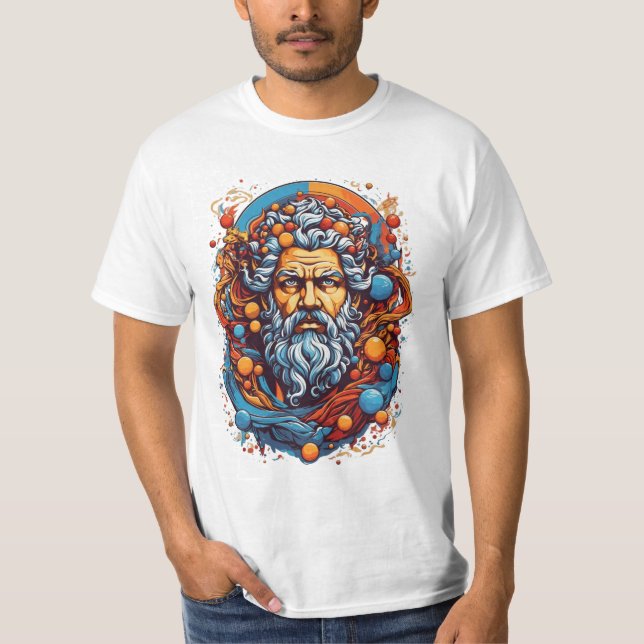T-shirt Maître d'Olympe Zeus (Devant)