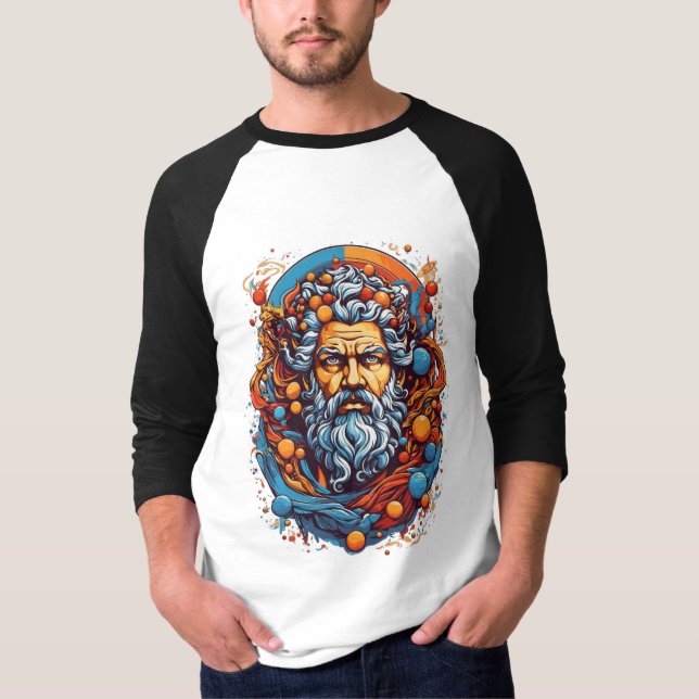 T-shirt Maître d'Olympe Zeus (Devant)