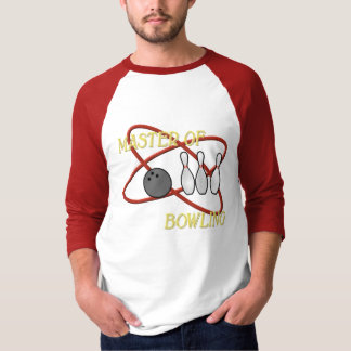 T-shirt Maître du bowling