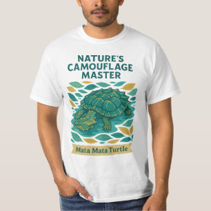 T-shirt Maître du Camouflage de la Nature – Tortue Mata Ma