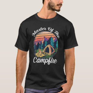 T-shirt Maître Du Camping Camping Camper Funny Campin