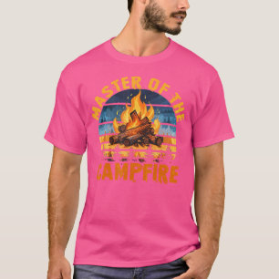 T-shirt Maître Du Camping Camping Funny Outdoor