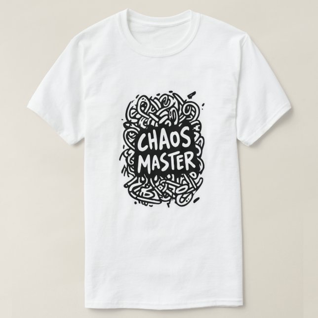 T-shirt Maître du Chaos – Conception multitâche (Design devant)