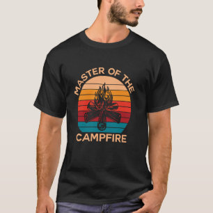 T-shirt Maître du feu de camp