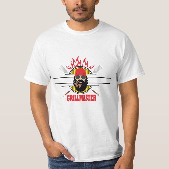 T-SHIRT MAÎTRE DU GRILL (Devant)