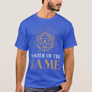 T-shirt Maître Du Jeu Jeu Jeu Soirée Ga