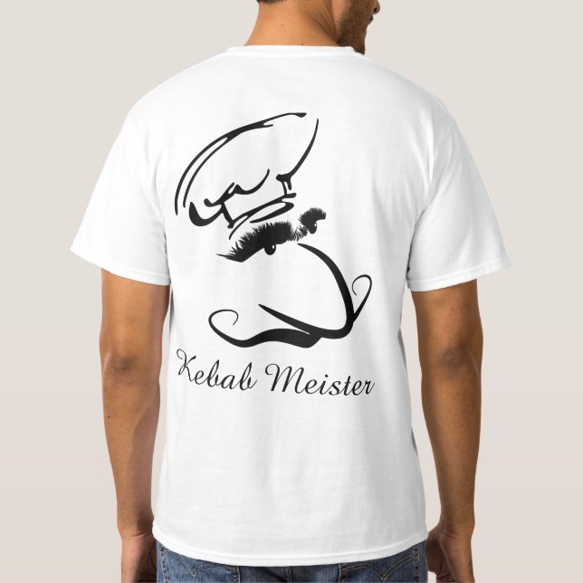 T-shirt Maître du Kebab (Dos)